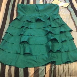 Green Tahari dress size 14